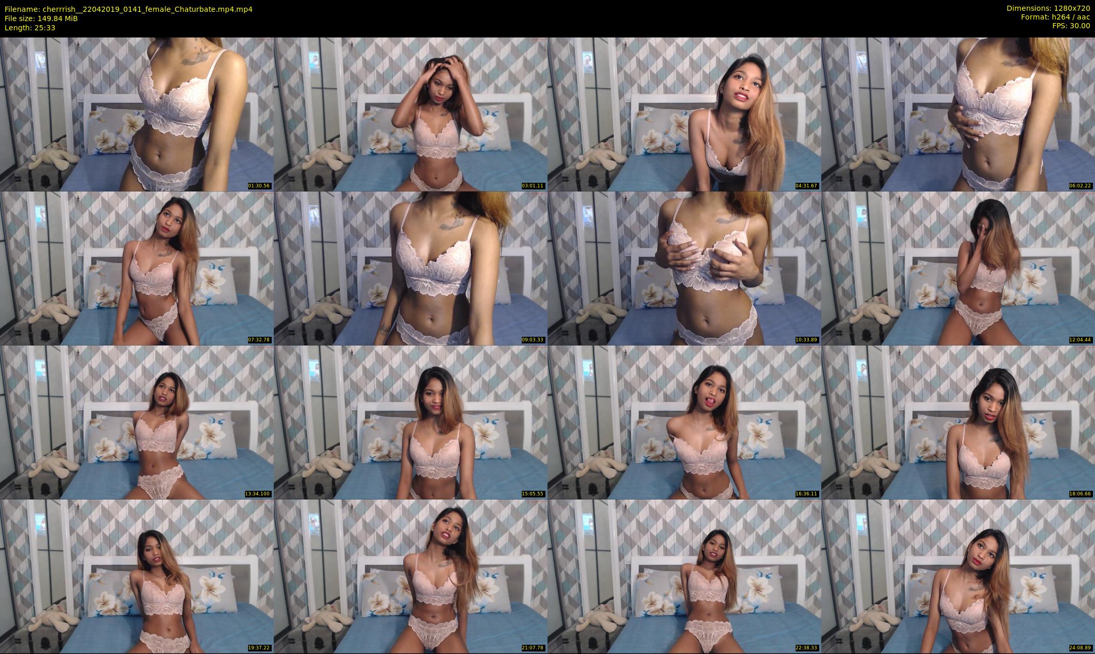cherrrish_ — 26 minute Chaturbate female cam show recording, 720p, Apr 22, 2019