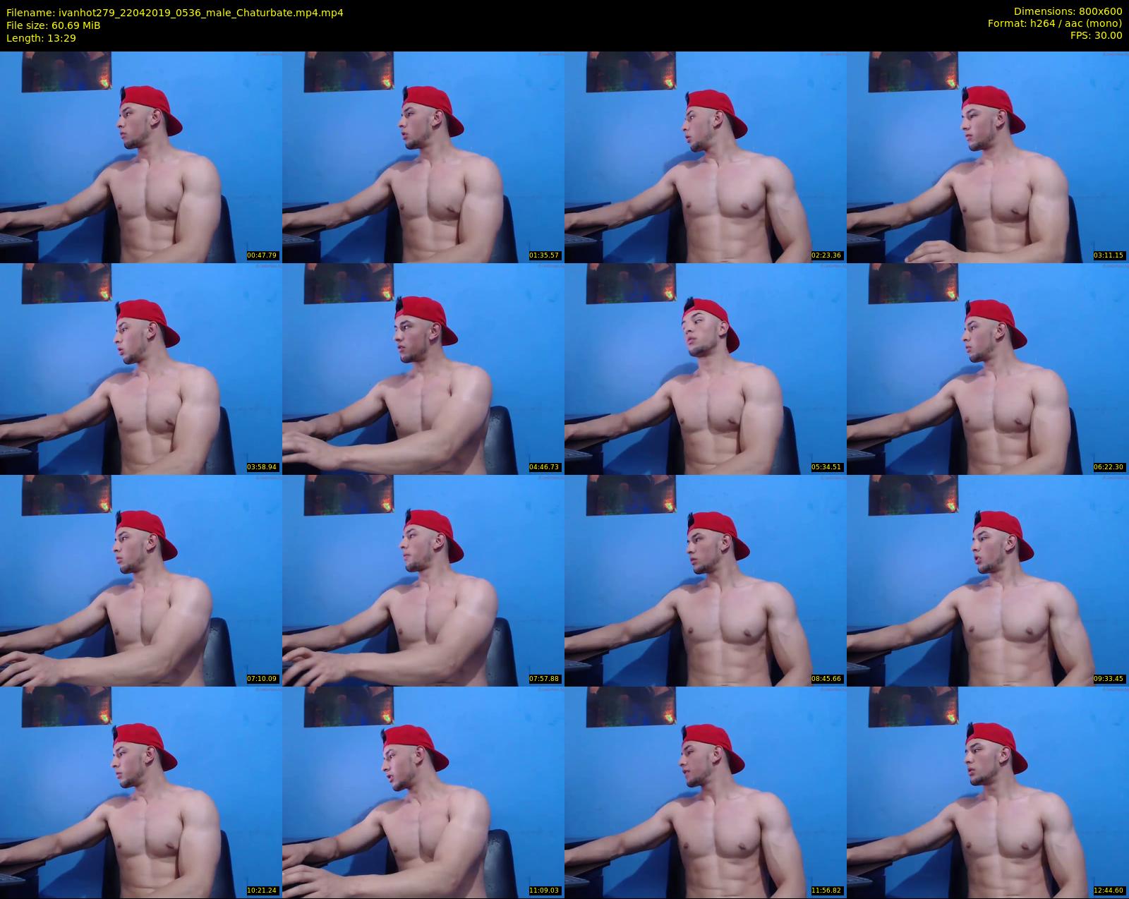 ivanhot279 — 14 minute Chaturbate male cam show recording, 480p, Apr 22, 2019