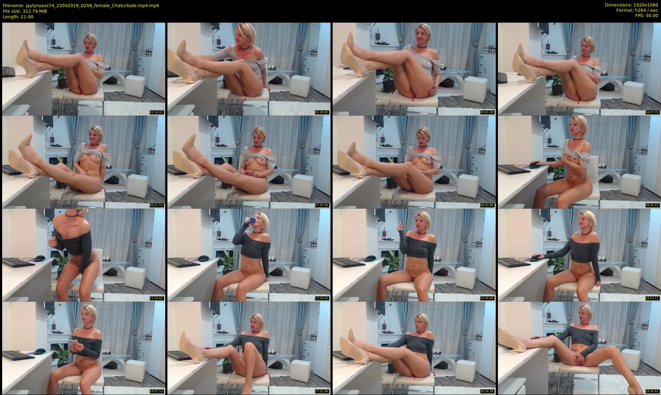 jaylynxxxx74 — 21 minute Chaturbate female cam show recording, 1080p, Apr 22, 2019