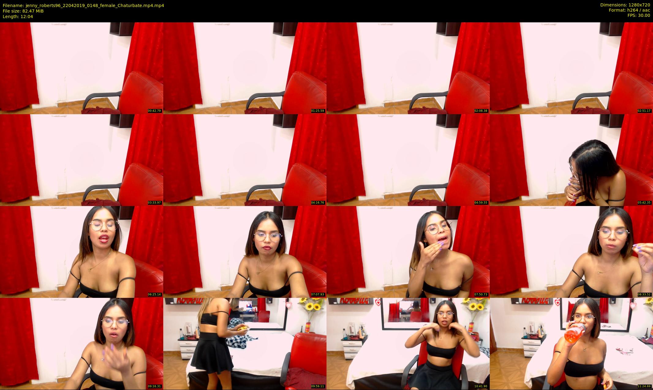 jenny_roberts96 — 13 minute Chaturbate female cam show recording, 720p, Apr 22, 2019