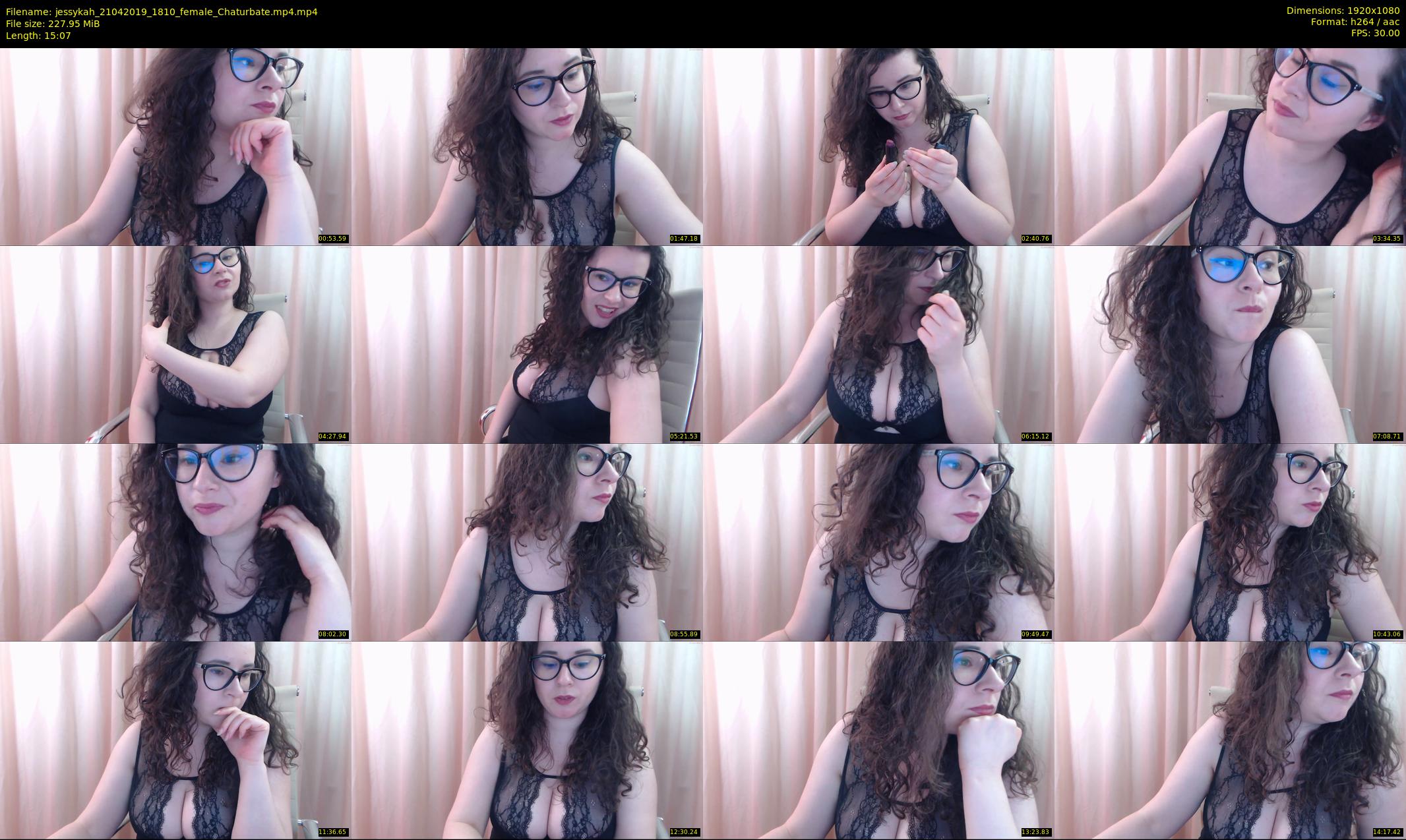 jessykah — 16 minute Chaturbate female cam show recording, 1080p, Apr 21, 2019