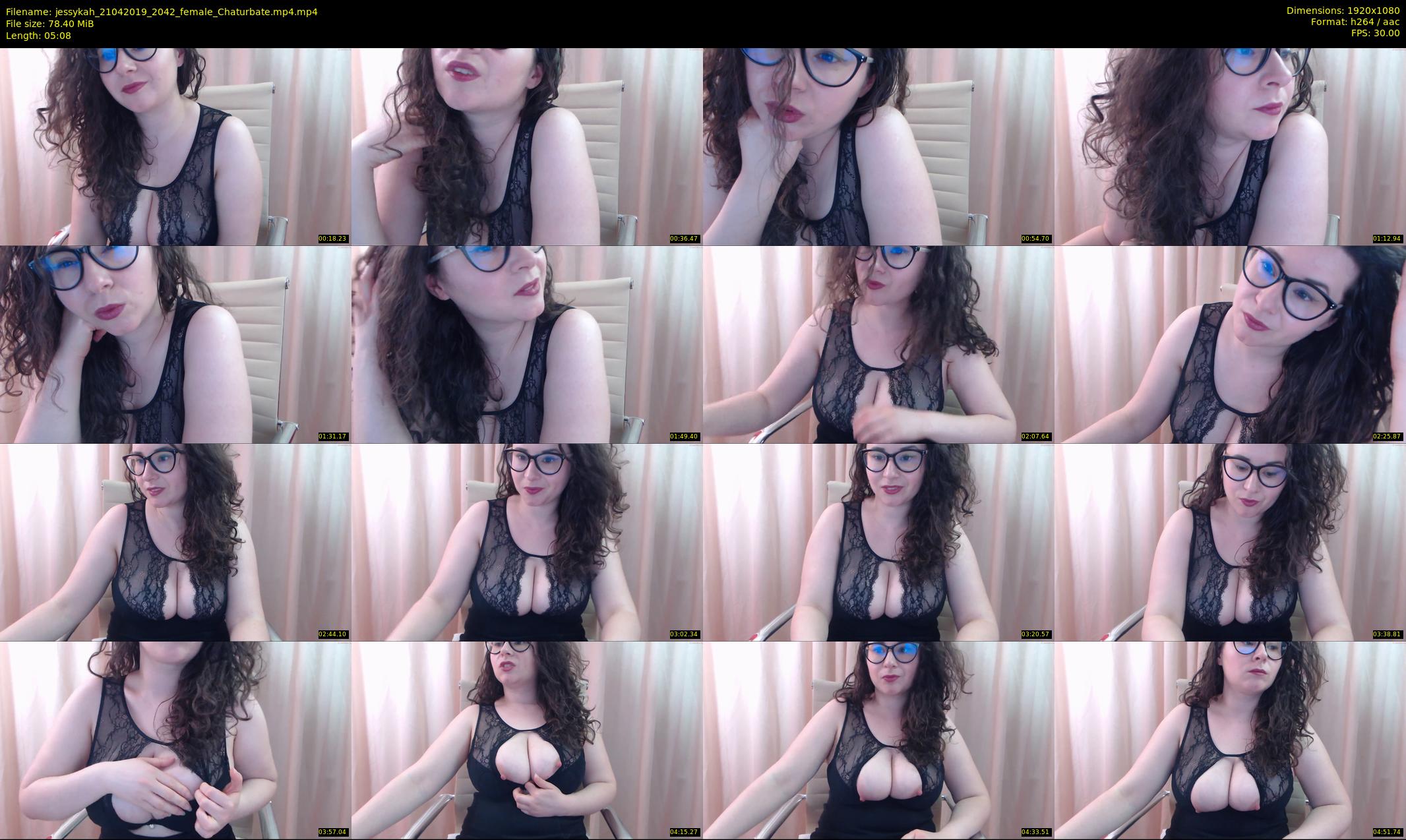 jessykah — 6 minute Chaturbate female cam show recording, 1080p, Apr 21, 2019