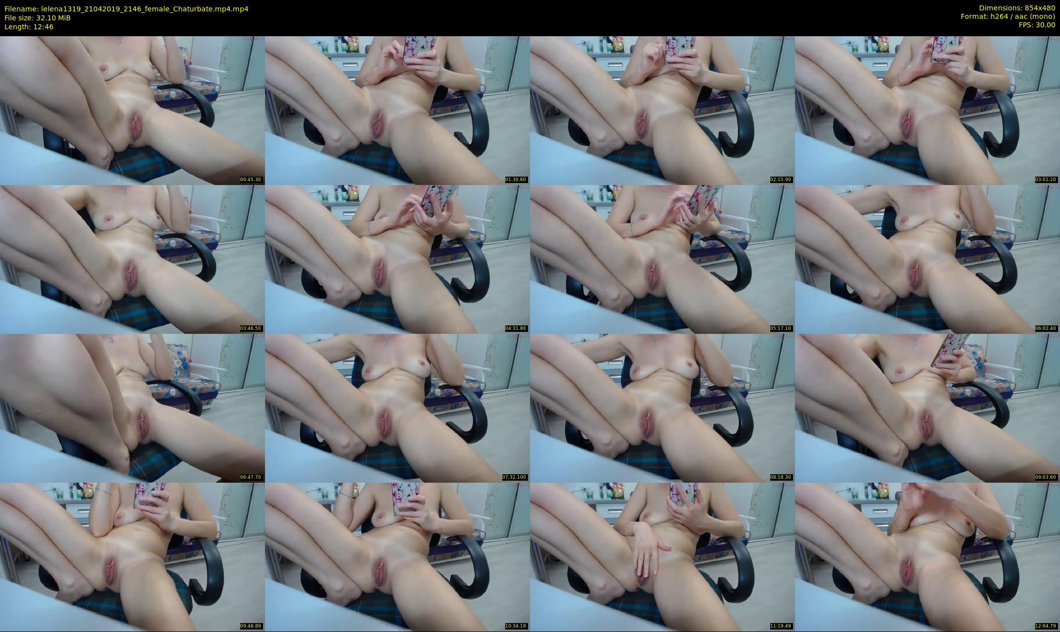 lelena1319 — 13 minute Chaturbate female cam show recording, 480p, Apr 21, 2019