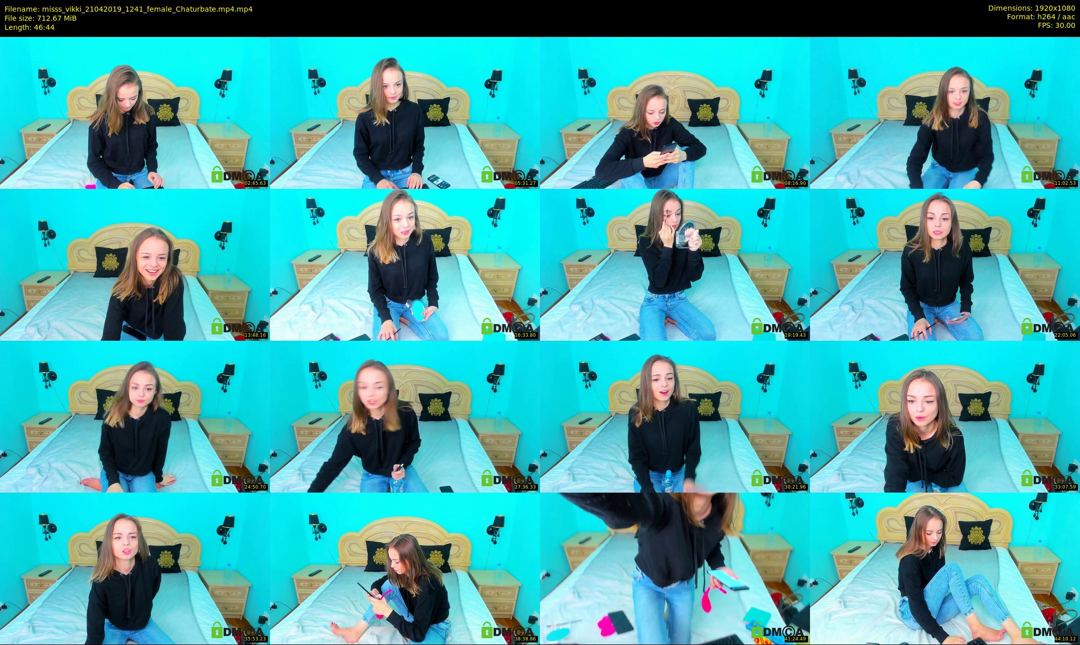 misss_vikki — 47 minute Chaturbate female cam show recording, 1080p, Apr 21, 2019