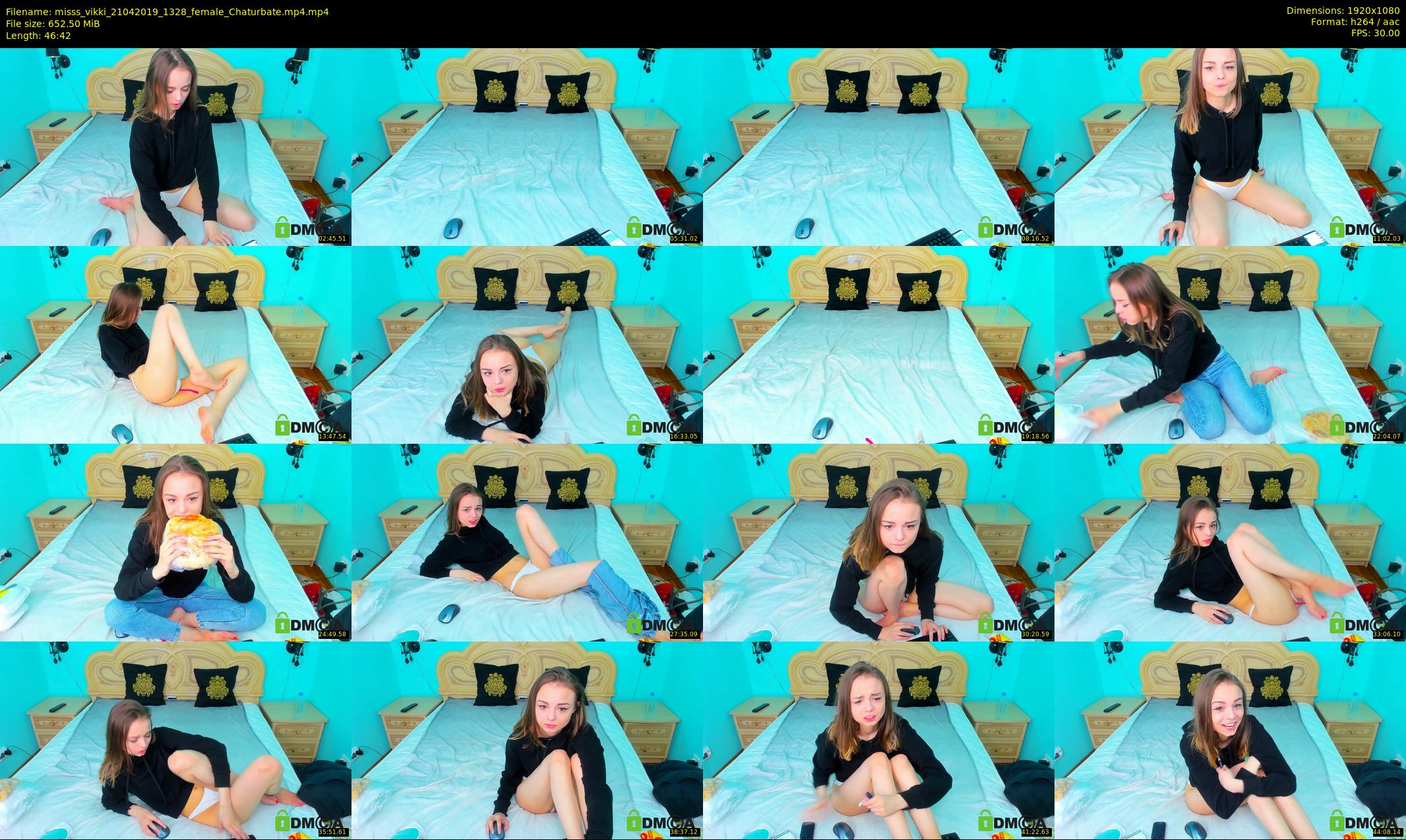 misss_vikki — 47 minute Chaturbate female cam show recording, 1080p, Apr 21, 2019