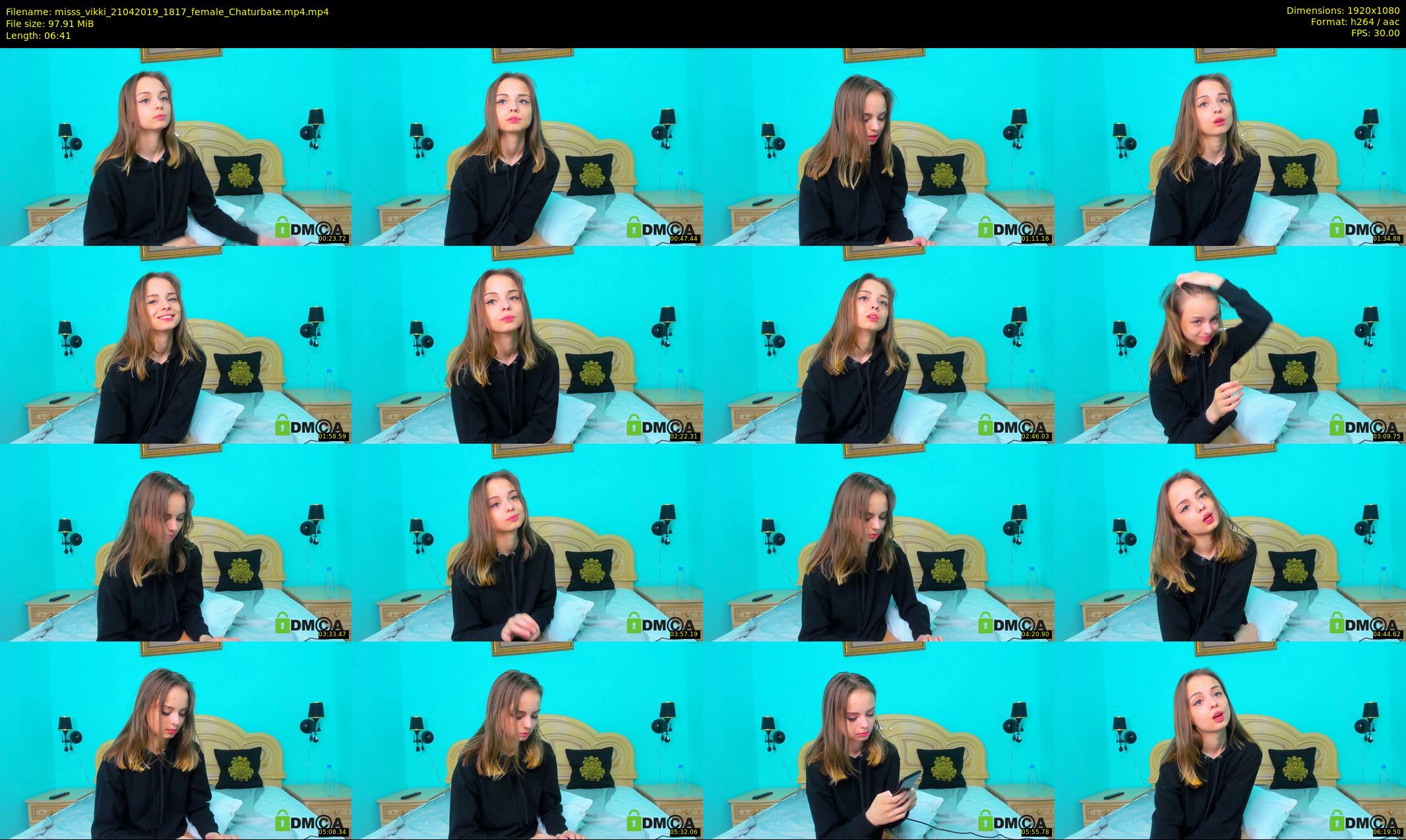 misss_vikki — 7 minute Chaturbate female cam show recording, 1080p, Apr 21, 2019