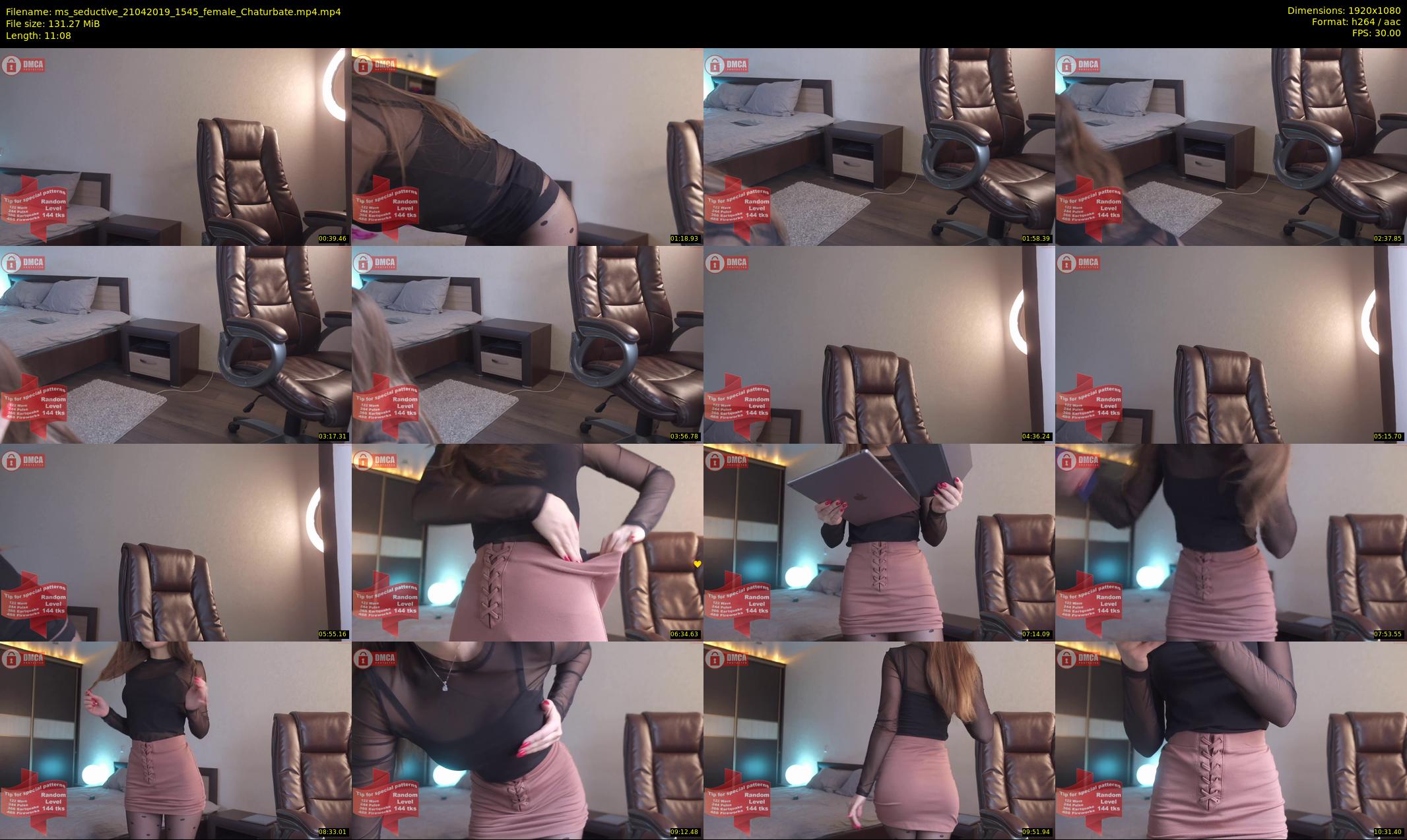 ms_seductive — 12 minute Chaturbate female cam show recording, 1080p, Apr 21, 2019