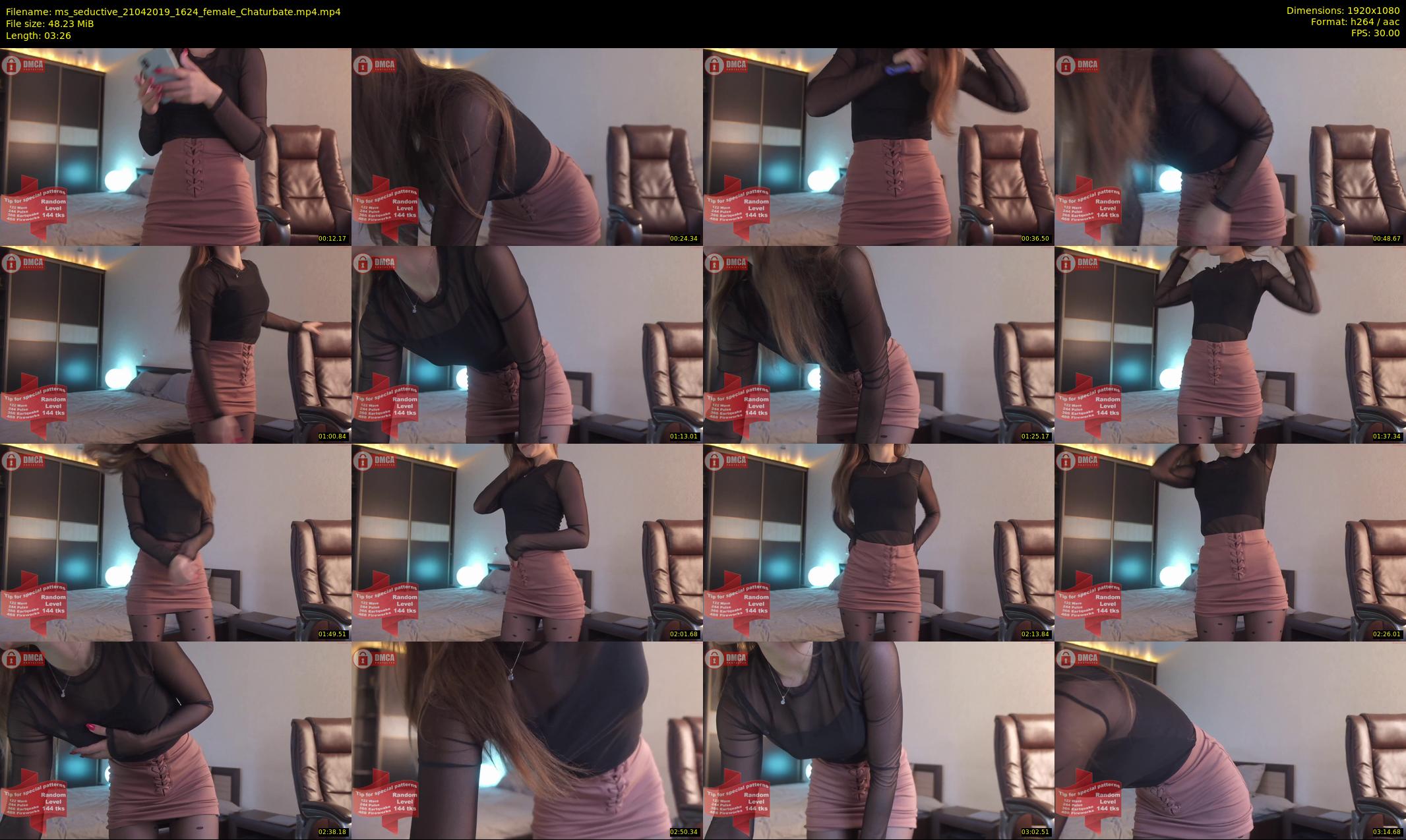 ms_seductive — 4 minute Chaturbate female cam show recording, 1080p, Apr 21, 2019