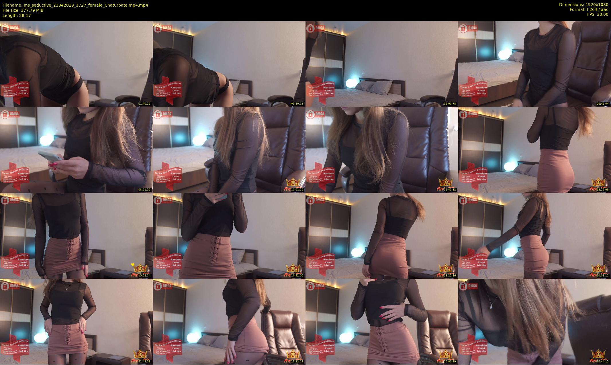 ms_seductive — 29 minute Chaturbate female cam show recording, 1080p, Apr 21, 2019