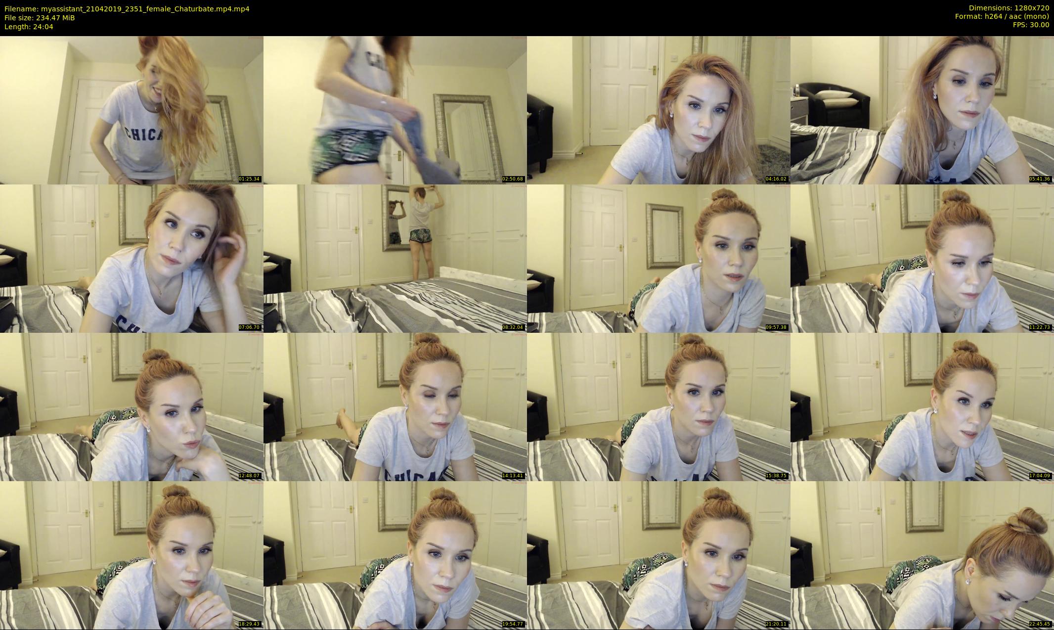myassistant — 25 minute Chaturbate female cam show recording, 720p, Apr 21, 2019