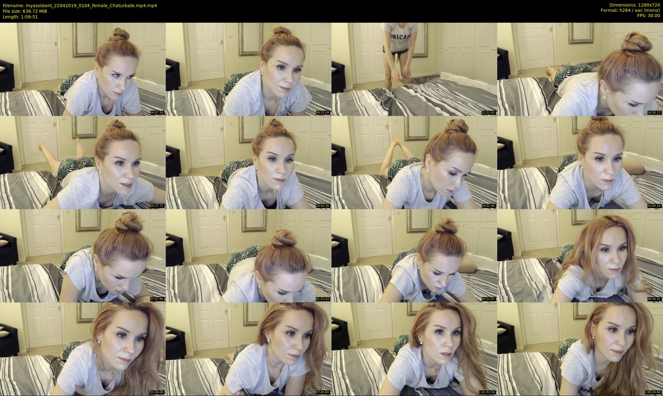myassistant — 70 minute Chaturbate female cam show recording, 720p, Apr 22, 2019