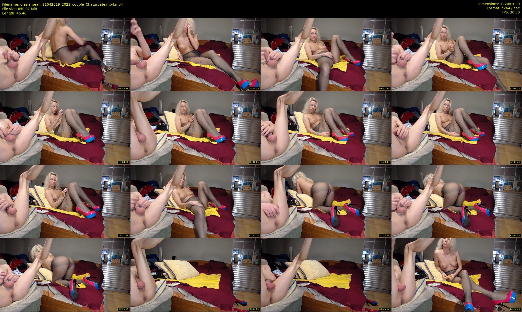 olesia_sean — 47 minute Chaturbate couple cam show recording, 1080p, Apr 21, 2019