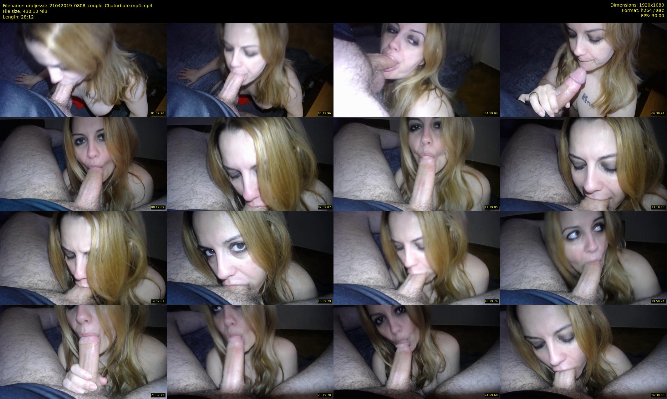 oraljessie — 29 minute Chaturbate couple cam show recording, 1080p, Apr 21, 2019