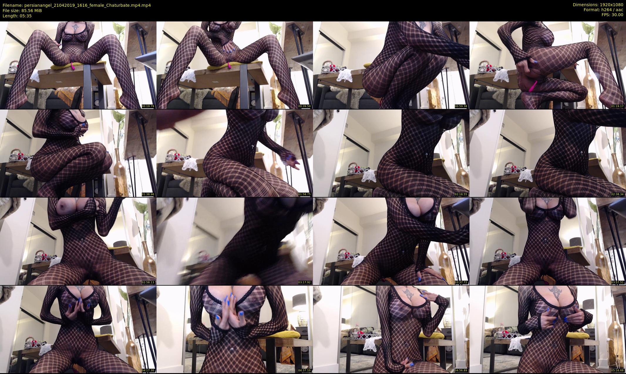 persianangel — 6 minute Chaturbate female cam show recording, 1080p, Apr 21, 2019