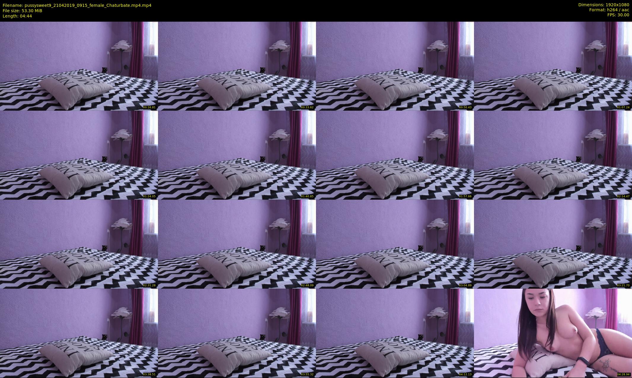 pussysweet9 — 5 minute Chaturbate female cam show recording, 1080p, Apr 21, 2019