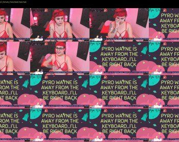 pyrowayne — 23 minute Chaturbate female cam show recording, 720p, Apr 21, 2019