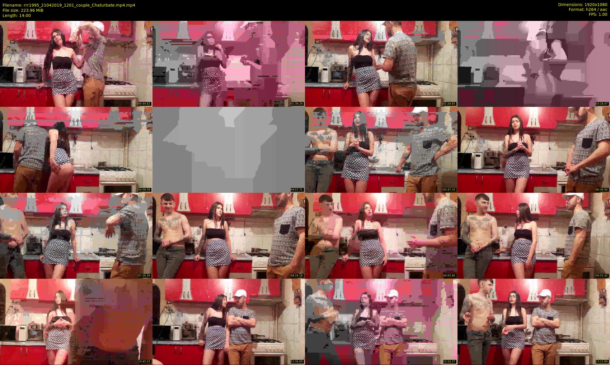 rrr1995 — 14 minute Chaturbate couple cam show recording, 1080p, Apr 21, 2019