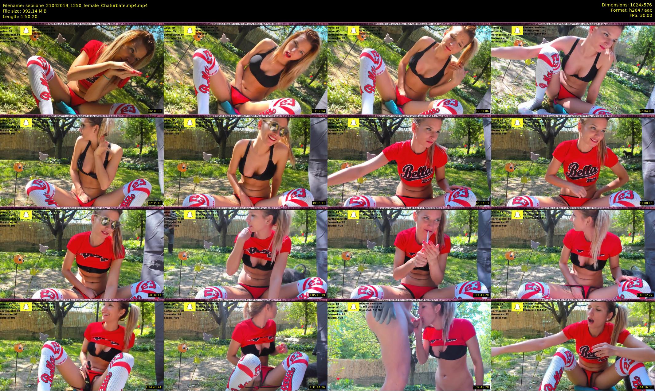 sebilone — 111 minute Chaturbate couple cam show recording, 480p, Apr 21, 2019