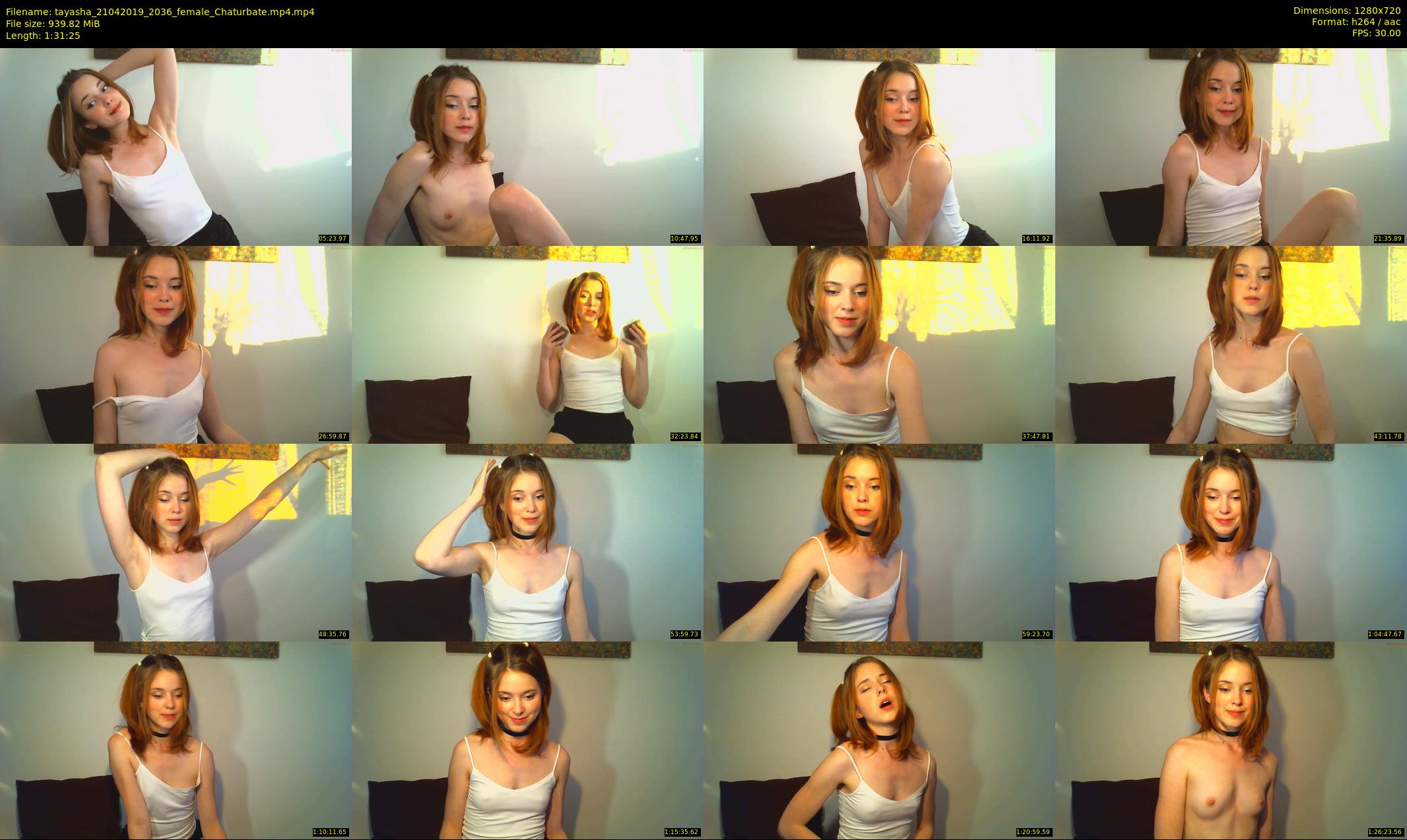 tayasha — 92 minute Chaturbate female cam show recording, 720p, Apr 21, 2019
