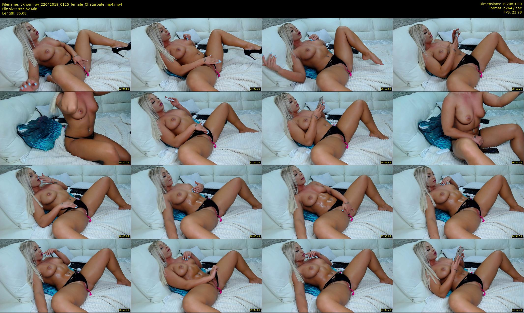tikhomirov — 36 minute Chaturbate female cam show recording, 1080p, Apr 22, 2019