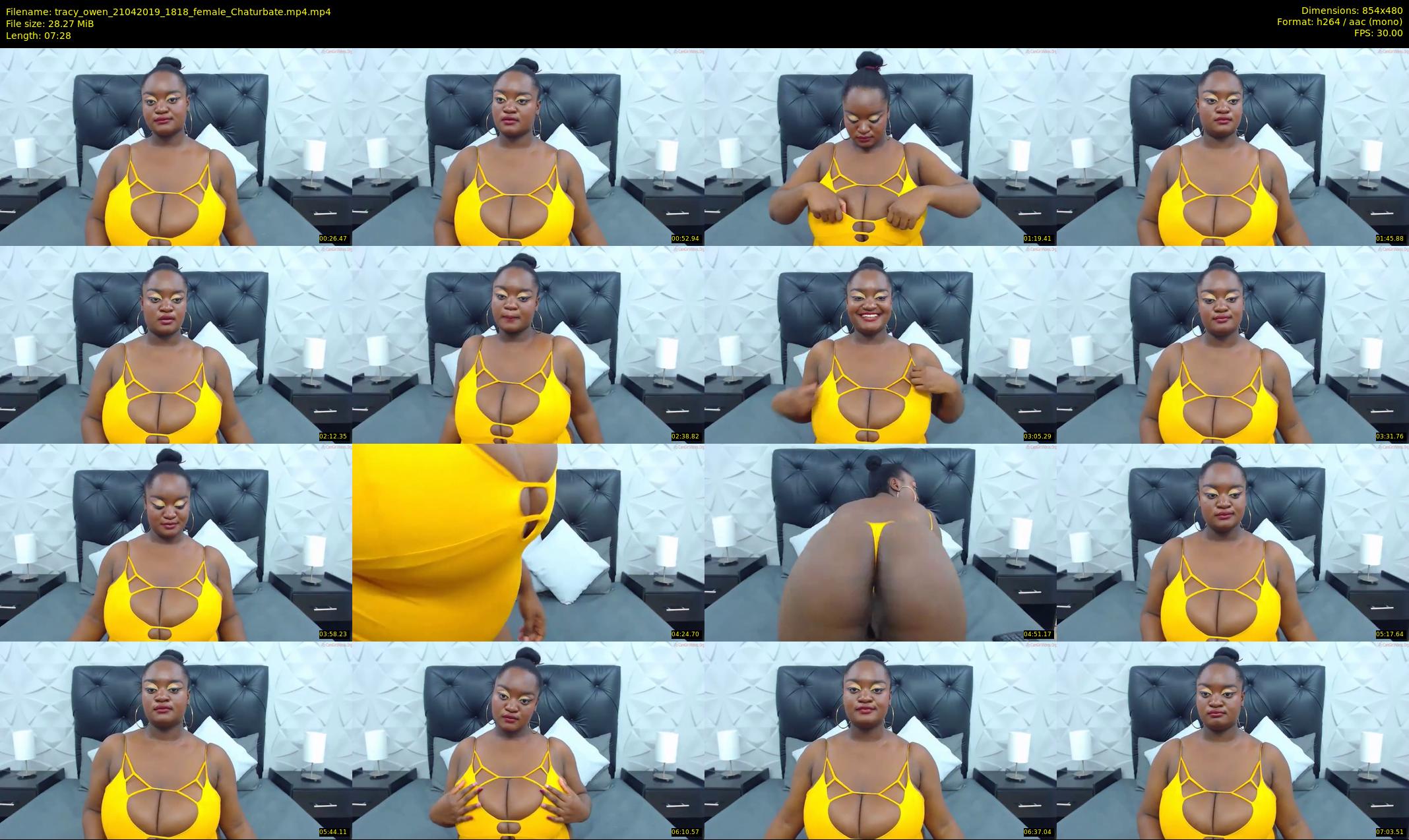 tracy_owen — 8 minute Chaturbate female cam show recording, 480p, Apr 21, 2019
