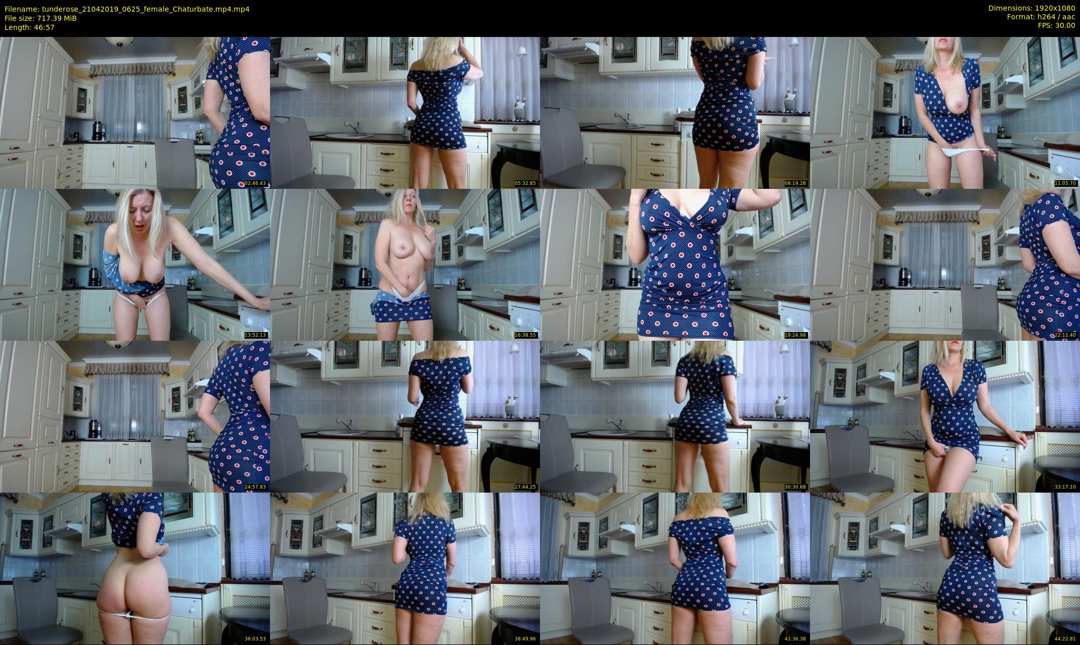 tunderose — 47 minute Chaturbate female cam show recording, 1080p, Apr 21, 2019