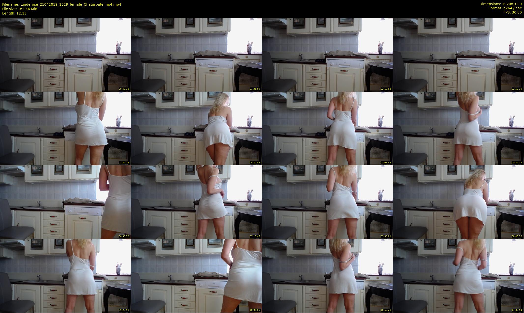 tunderose — 13 minute Chaturbate female cam show recording, 1080p, Apr 21, 2019