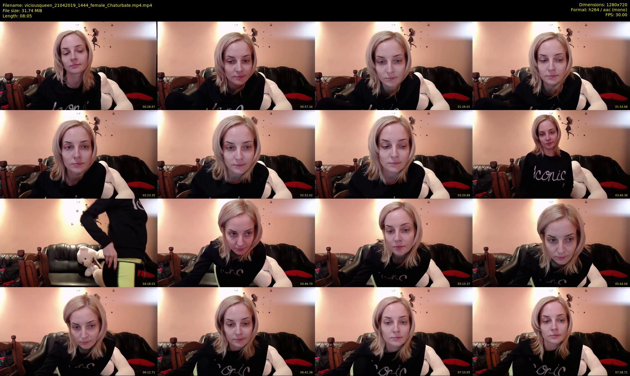 viciousqueen — 9 minute Chaturbate female cam show recording, 720p, Apr 21, 2019