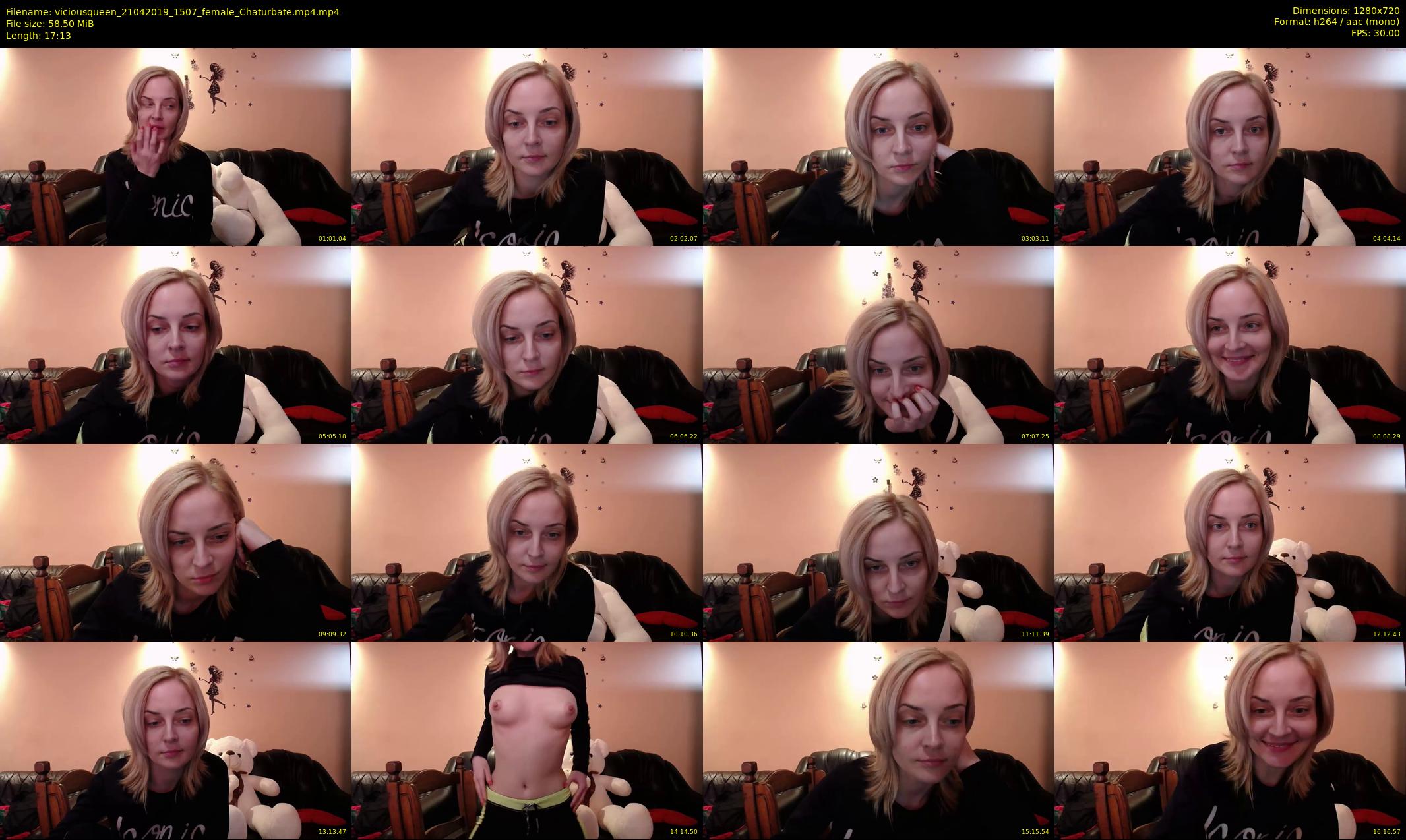 viciousqueen — 18 minute Chaturbate female cam show recording, 720p, Apr 21, 2019