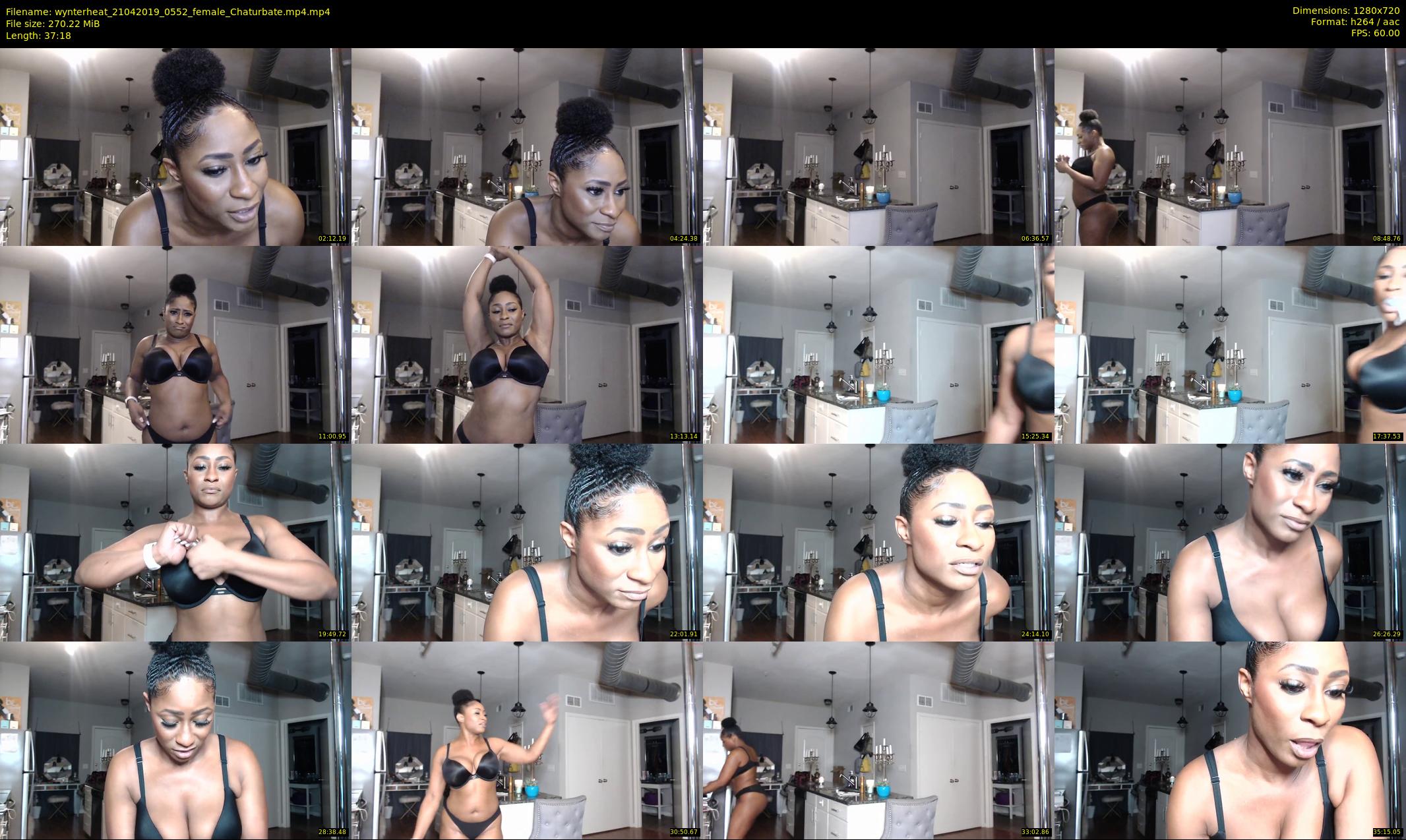 wynterheat — 38 minute Chaturbate female cam show recording, 720p, Apr 21, 2019
