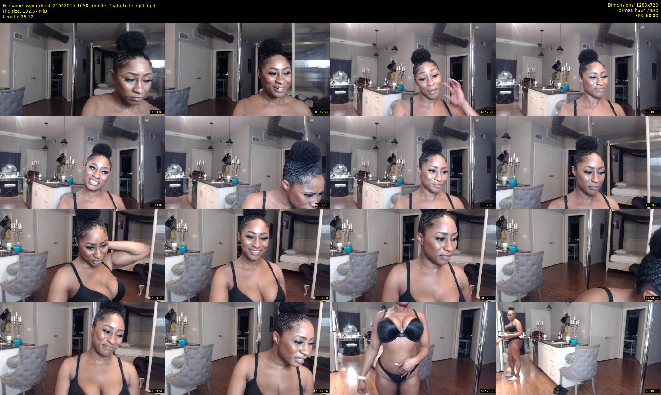 wynterheat — 29 minute Chaturbate female cam show recording, 720p, Apr 21, 2019