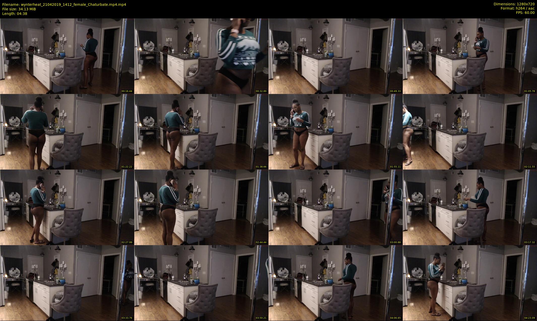 wynterheat — 5 minute Chaturbate female cam show recording, 720p, Apr 21, 2019