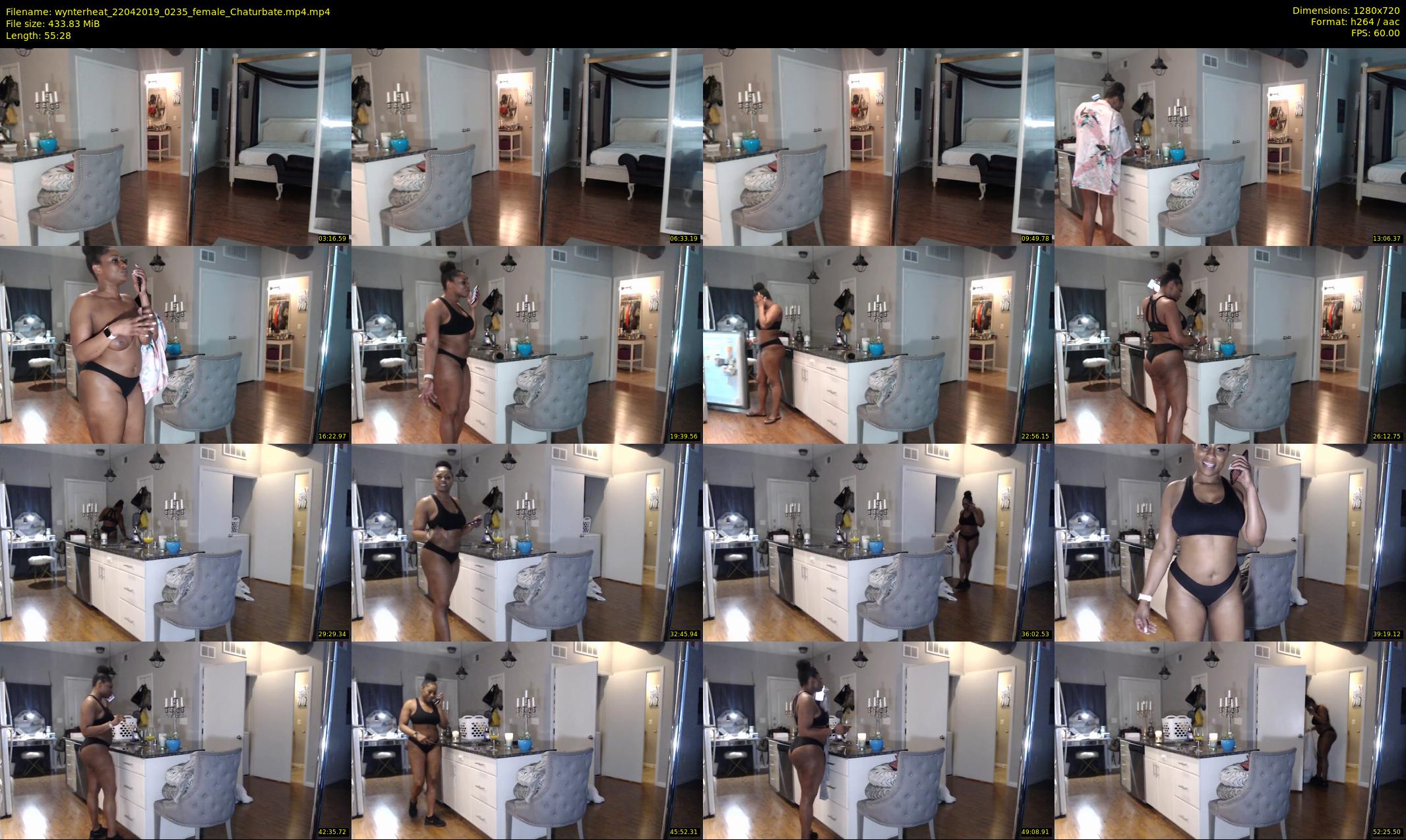 wynterheat — 56 minute Chaturbate female cam show recording, 720p, Apr 22, 2019