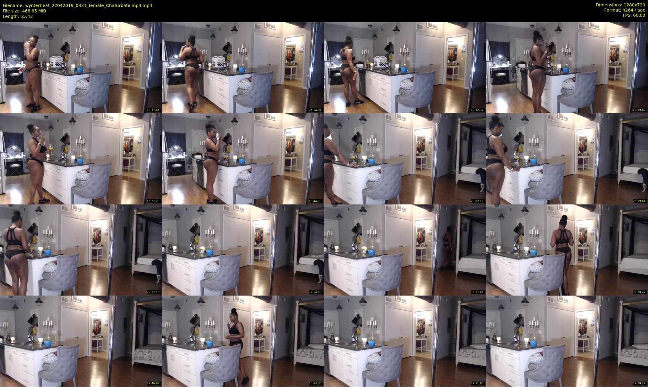 wynterheat — 56 minute Chaturbate female cam show recording, 720p, Apr 22, 2019