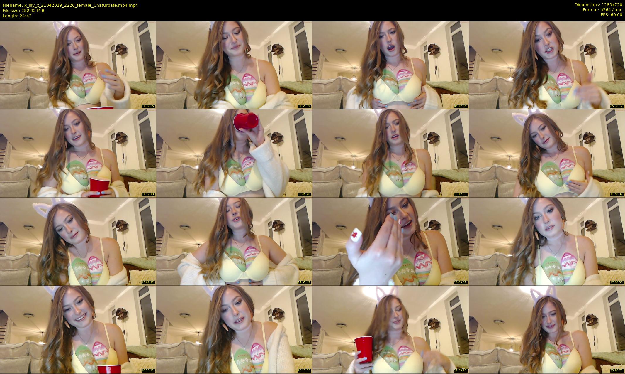 x_lily_x — 25 minute Chaturbate female cam show recording, 720p, Apr 21, 2019