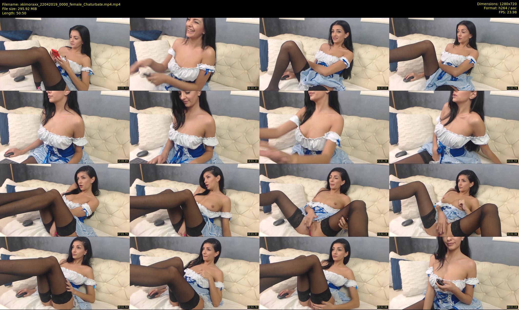 xkimoraxx — 51 minute Chaturbate female cam show recording, 720p, Apr 22, 2019