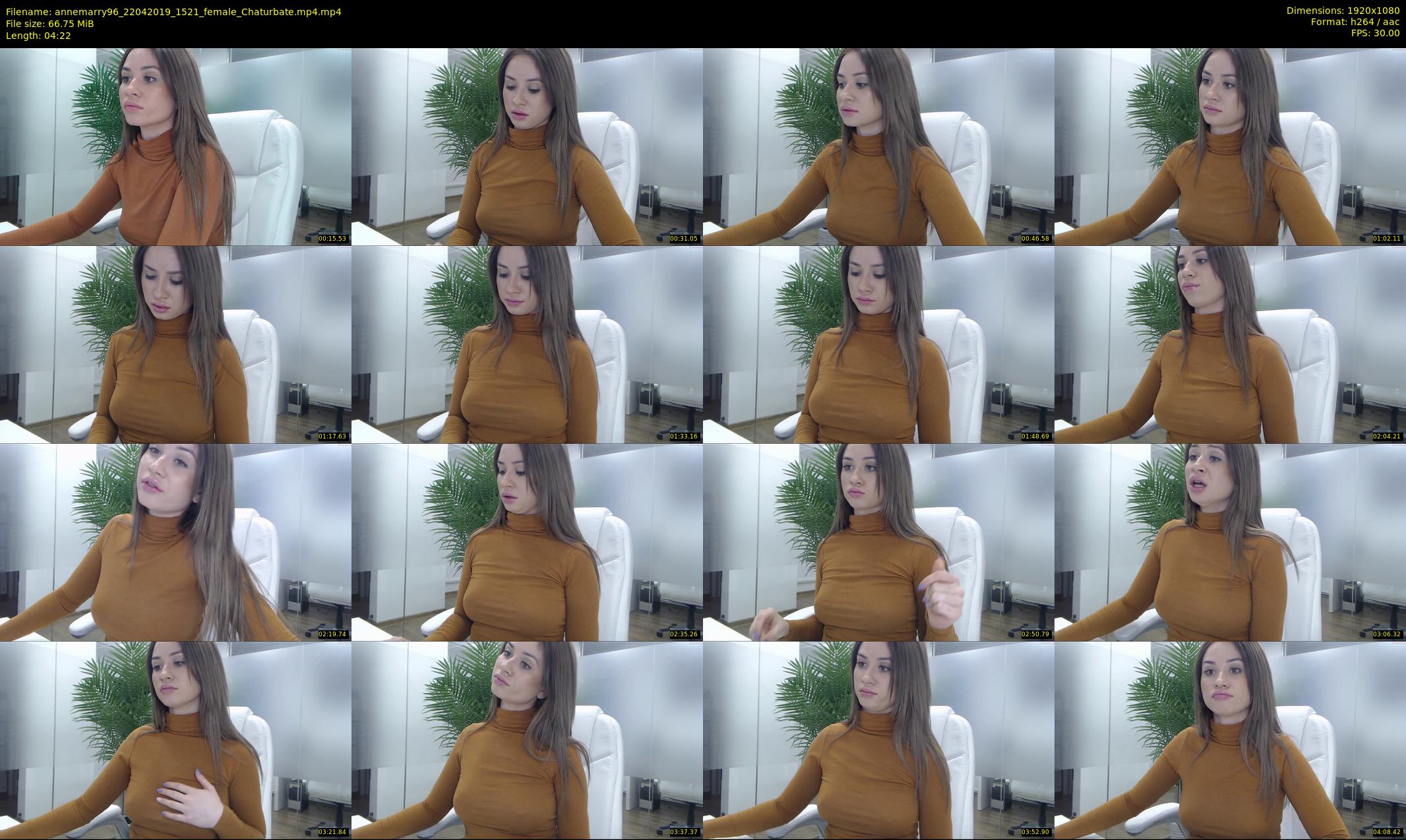 annemarry96 — 5 minute Chaturbate female cam show recording, 1080p, Apr 22, 2019