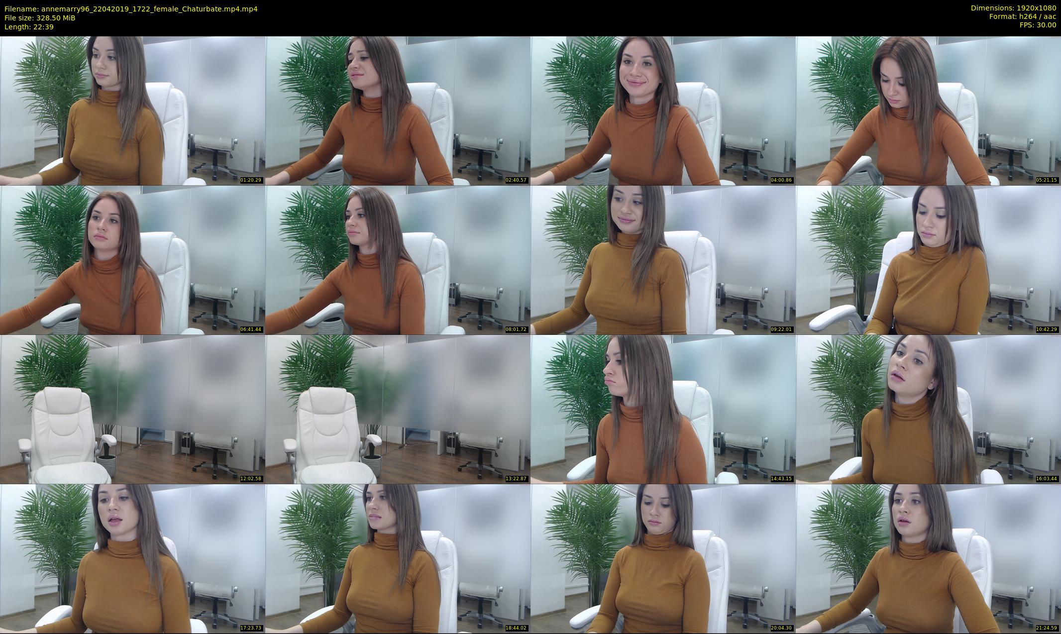 annemarry96 — 23 minute Chaturbate female cam show recording, 1080p, Apr 22, 2019