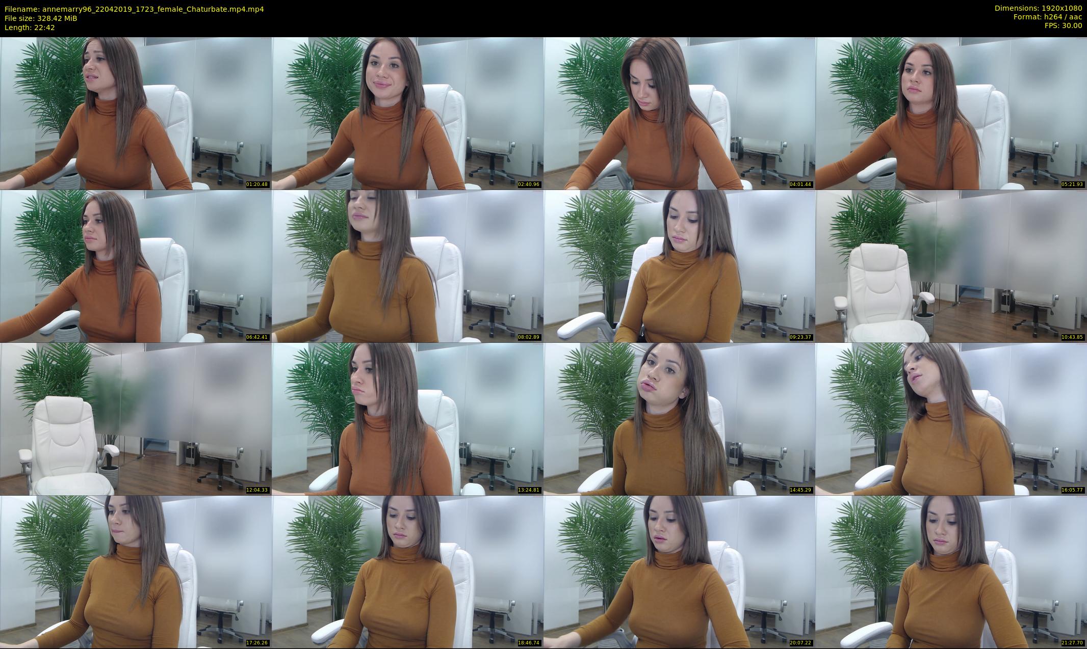 annemarry96 — 23 minute Chaturbate female cam show recording, 1080p, Apr 22, 2019