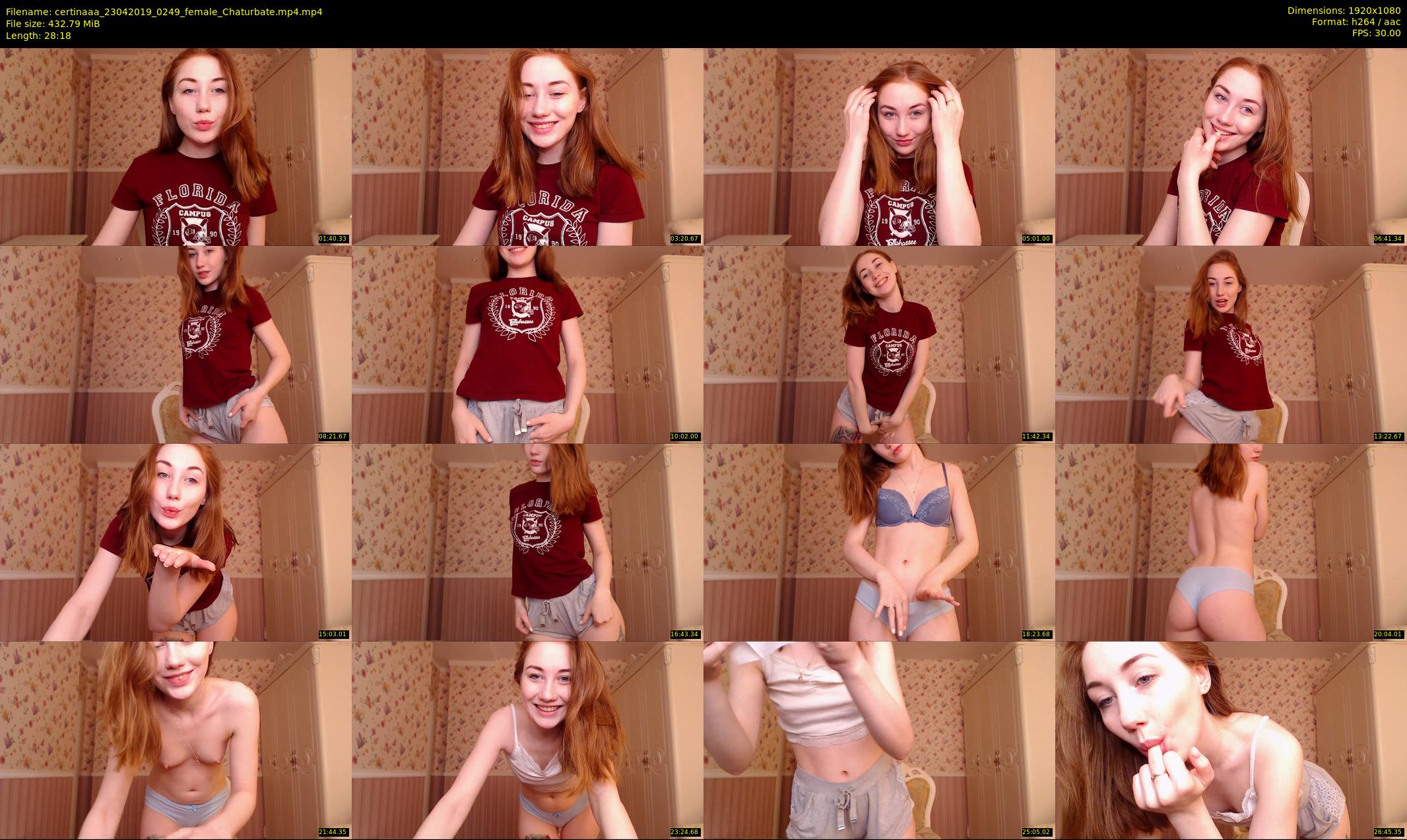 certinaaa — 29 minute Chaturbate female cam show recording, 1080p, Apr 23, 2019