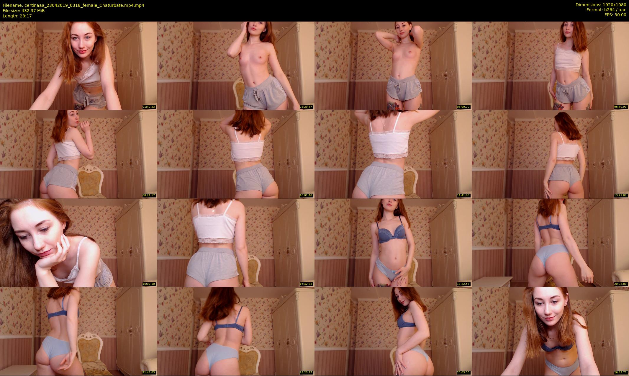 certinaaa — 29 minute Chaturbate female cam show recording, 1080p, Apr 23, 2019