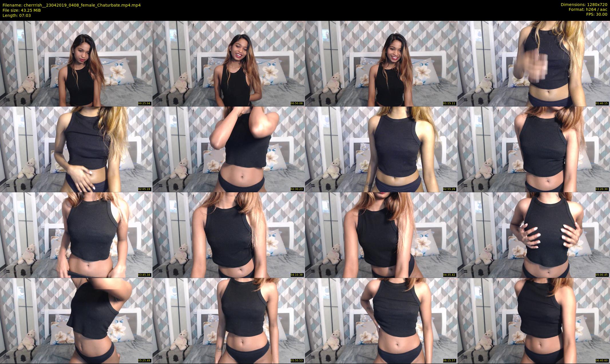 cherrrish_ — 8 minute Chaturbate female cam show recording, 720p, Apr 23, 2019