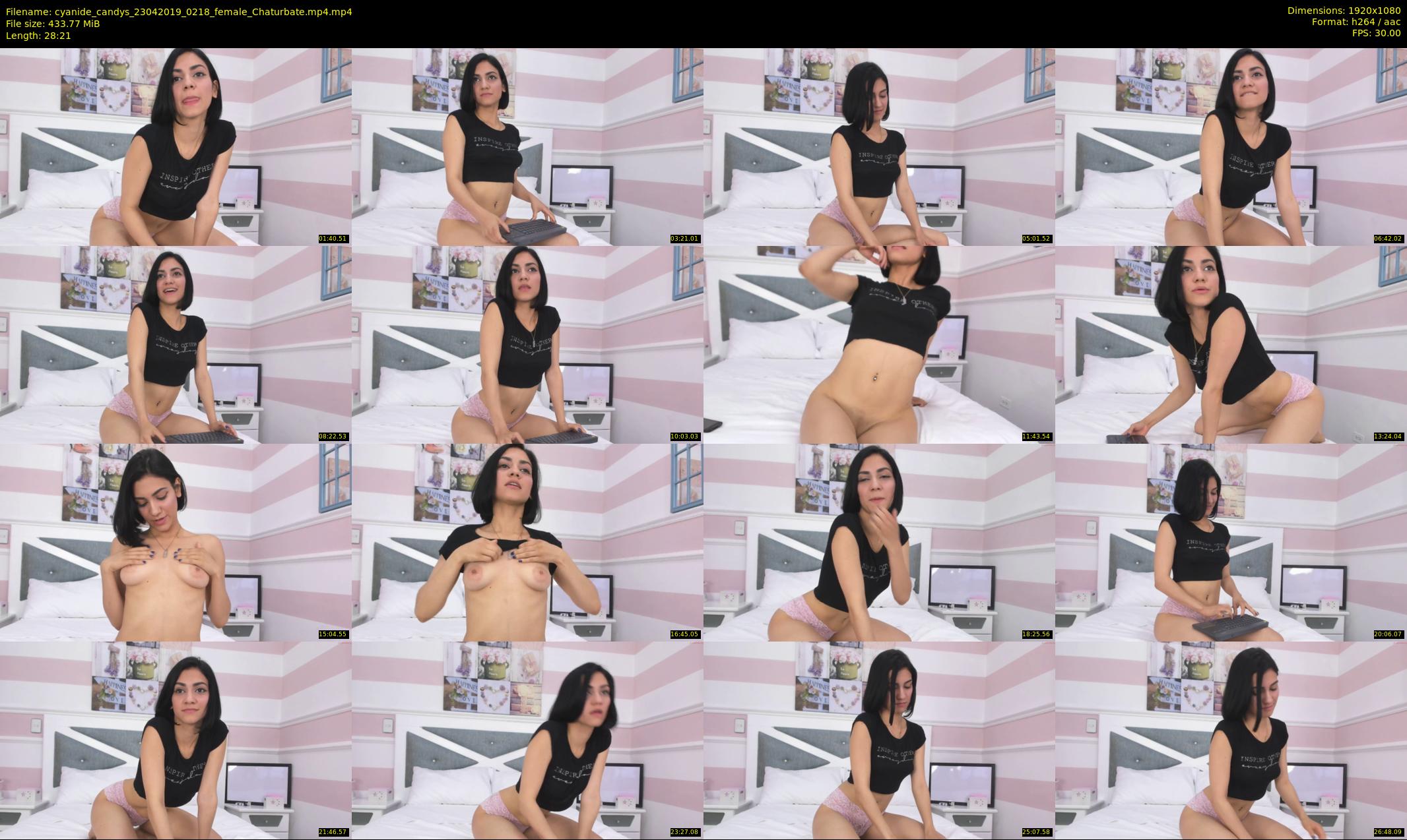 cyanide_candys — 29 minute Chaturbate female cam show recording, 1080p, Apr 23, 2019