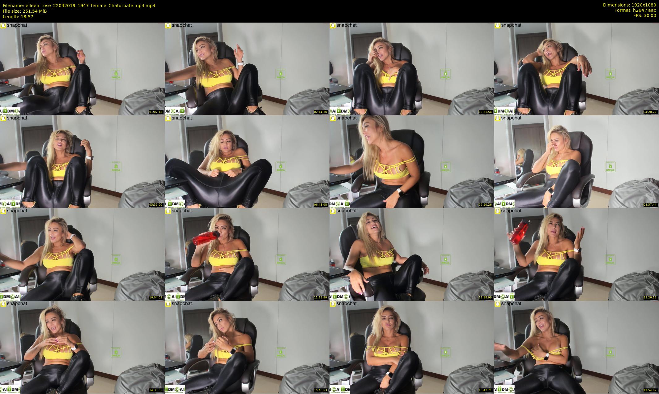 eileen_rose — 19 minute Chaturbate female cam show recording, 1080p, Apr 22, 2019