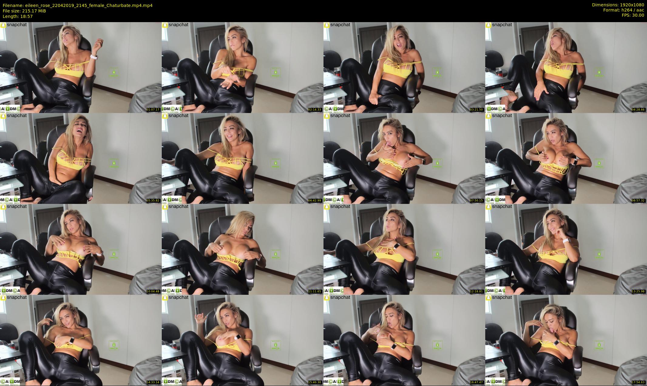eileen_rose — 19 minute Chaturbate female cam show recording, 1080p, Apr 22, 2019