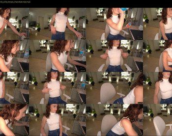 hannahjames710 — 15 minute Chaturbate female cam show recording, 4K, Apr 22, 2019