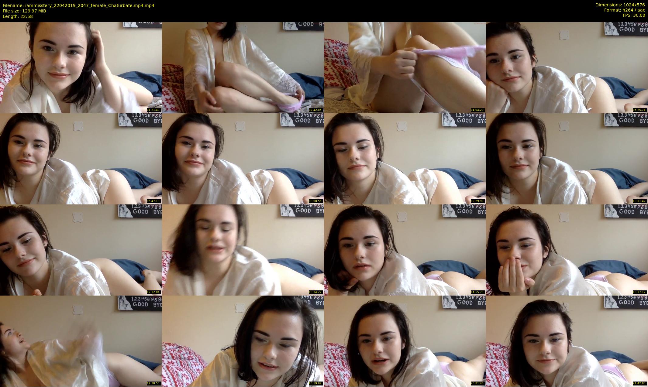 iammisstery — 23 minute Chaturbate female cam show recording, 480p, Apr 22, 2019