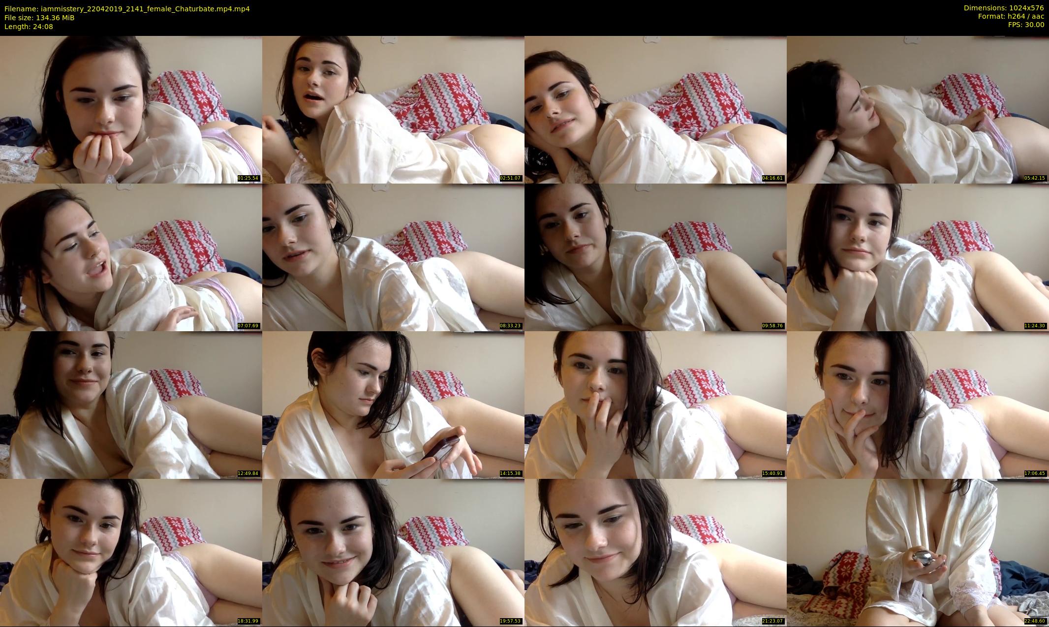 iammisstery — 25 minute Chaturbate female cam show recording, 480p, Apr 22, 2019
