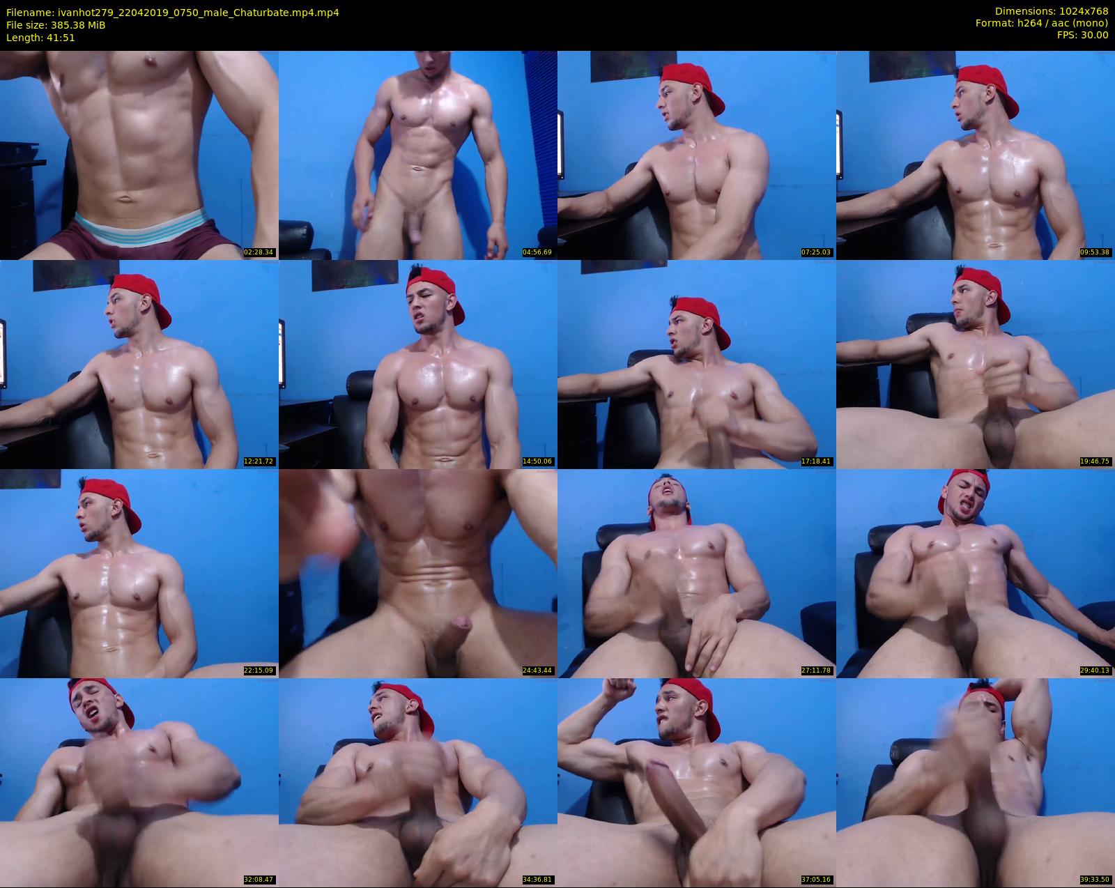ivanhot279 — 42 minute Chaturbate male cam show recording, 720p, Apr 22, 2019