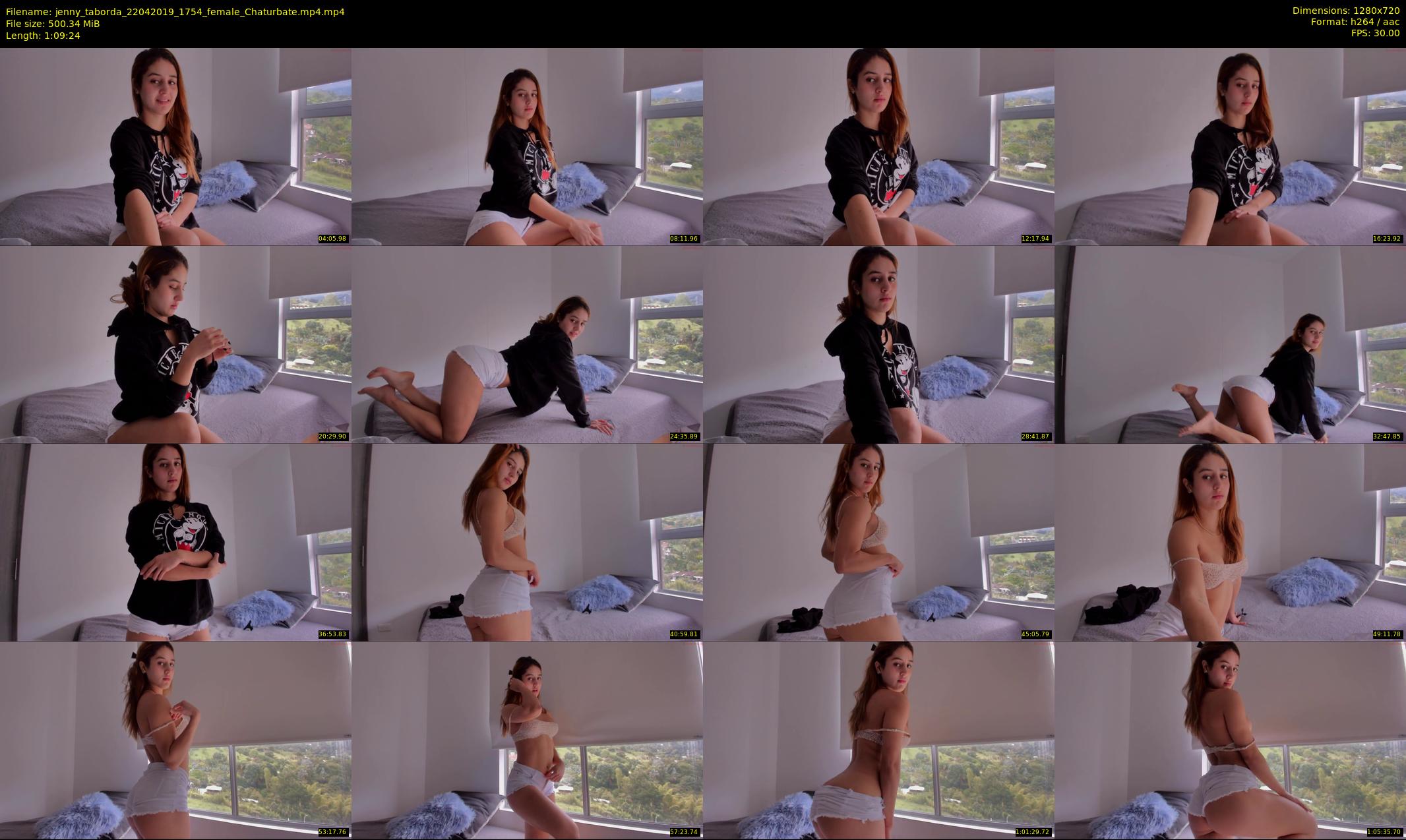 jenny_taborda — 70 minute Chaturbate female cam show recording, 720p, Apr 22, 2019